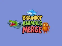 Cluiche Brainrot Animals Merge ar líne