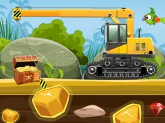 Cluiche Gold Truck Crane ar líne
