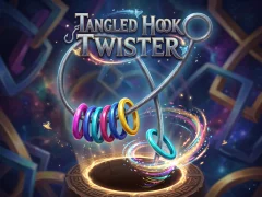 Cluiche Tangled Hook Twister ar líne