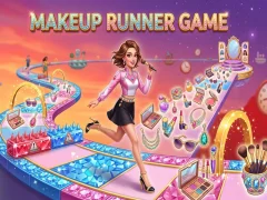 Cluiche Makeup Runner Game ar líne