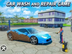 Cluiche Car Wash And Repair Game ar líne