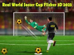 Cluiche Real World Soccer Cup Flicker 3D 2023 ar líne