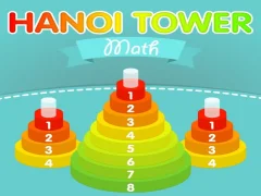 Cluiche Tower of Hanoi ar líne