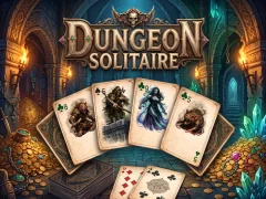 Cluiche Dungeon Solitaire ar líne