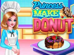 Cluiche Princess Make Donut ar líne