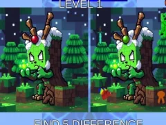 Cluiche Minecraft Lava Chicken Difference ar líne