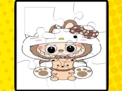 Cluiche Labubu Jigsaw Puzzles for Kids Game ar líne