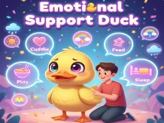 Cluiche Emotional Support Duck ar líne