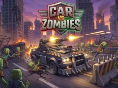 Cluiche Car VS Zombies ar líne