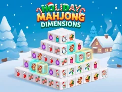 Cluiche Holiday Mahjong Dimensions ar líne