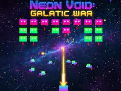 Cluiche Neon Void: Galactic War ar líne