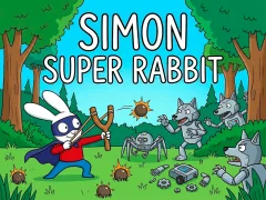 Cluiche Simon Super Rabbit ar líne
