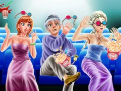 Cluiche Ice Family Movie Night ar líne