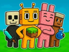 Cluiche Sprunki Craft - Sandbox 3D ar líne