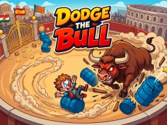 Cluiche Dodge the Bull ar líne