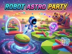 Cluiche Robot Astro Party ar líne