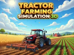 Cluiche Tractor Farming Simulation 3D ar líne