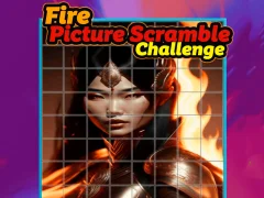 Cluiche Fire Picture Scramble Challenge ar líne