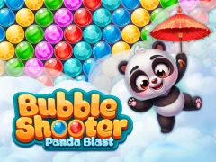 Cluiche Bubble Shooter Panda Blast ar líne