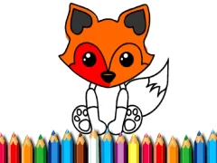 Cluiche Fox Coloring Book ar líne
