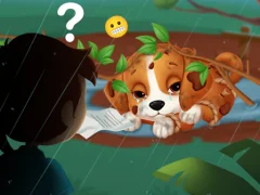 Cluiche Lost Puppy Rescue & Care ar líne
