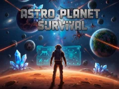 Cluiche Astro Planet Survival ar líne