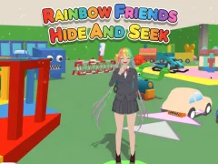 Cluiche Rainbow Friends Hide And Seek ar líne