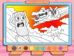 Cluiche Coloring Book: Bombardino Crocodilo ar líne