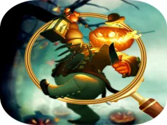 Cluiche Halloween Hidden Object Games Haunted House ar líne