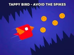 Cluiche Tappy Bird - Avoid the Spikes ar líne
