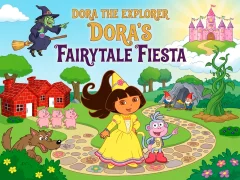 Cluiche Dora The explorer Dora's Fairytale Fiesta ar líne