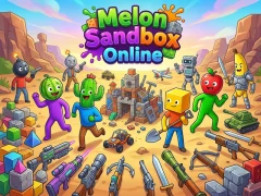 Cluiche Melon Sandbox Online ar líne