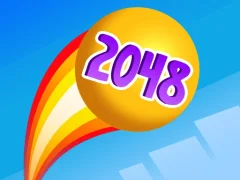 Cluiche Rainbow Balls 2048 ar líne