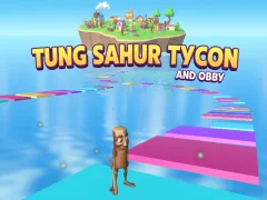 Cluiche Tung Sahur Tycoon and Obby ar líne