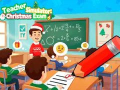 Cluiche Teacher Simulator Christmas Exam ar líne