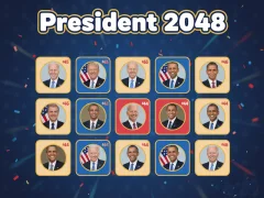 Cluiche President 2048 ar líne