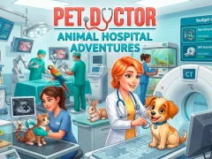 Cluiche Pet Doctor Animal Hospital Adventure ar líne