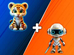 Cluiche Animals Mix Up AI Hybrid ar líne