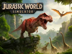 Cluiche Jurassic World Simulator ar líne