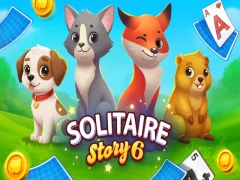 Cluiche Solitaire Story Tripeaks 6 ar líne