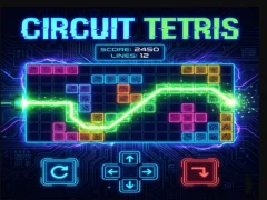 Cluiche Circuit Tetris ar líne