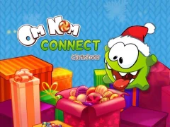 Cluiche Om Nom Connect Christmas ar líne