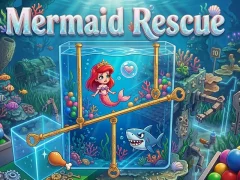 Cluiche Mermaid Rescue ar líne