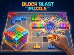 Cluiche Block Blast Puzzle ar líne