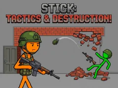 Cluiche Stick: Tactics & Destruction ar líne