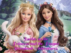 Cluiche Barbie as the Princess and the Pauper Storybook Adventures ar líne