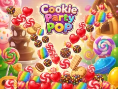 Cluiche Cookie Party Pop ar líne