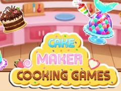 Cluiche Cake Maker Cooking Games ar líne