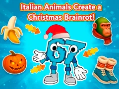 Cluiche Italian Animals Create a Christmas Brainrot! ar líne