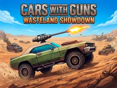 Cluiche Cars with Guns: Wasteland Showdown ar líne